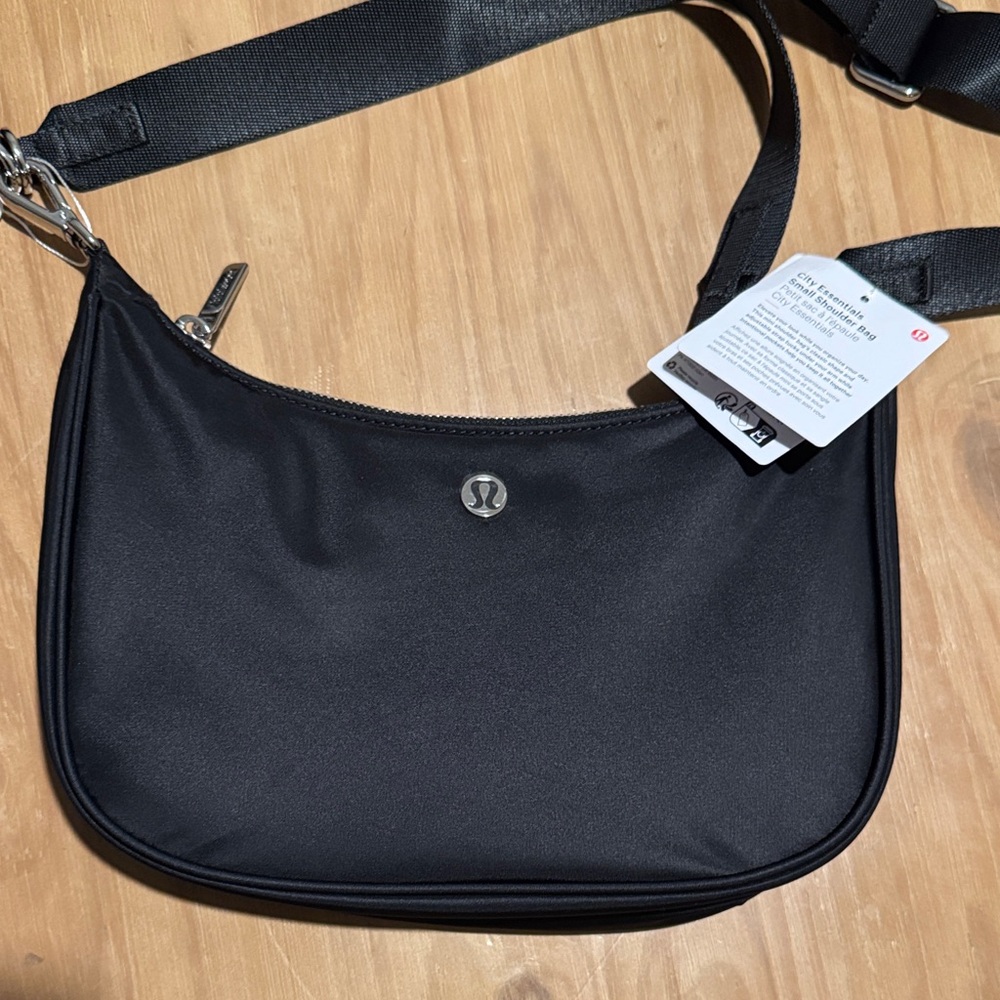 lululemon athletica Black Crossbody Shoulder Bag